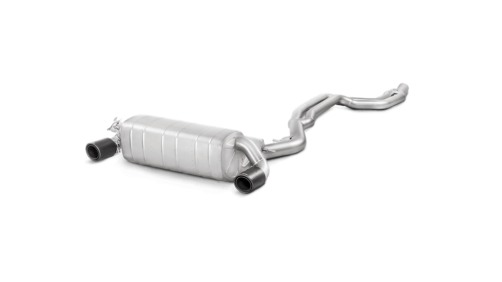 Akrapovic Evolution Line Cat Back (SS) w/ Carbon Tips (Req. Link Pipe) for 2016-19 BMW M140i (F20, F21)