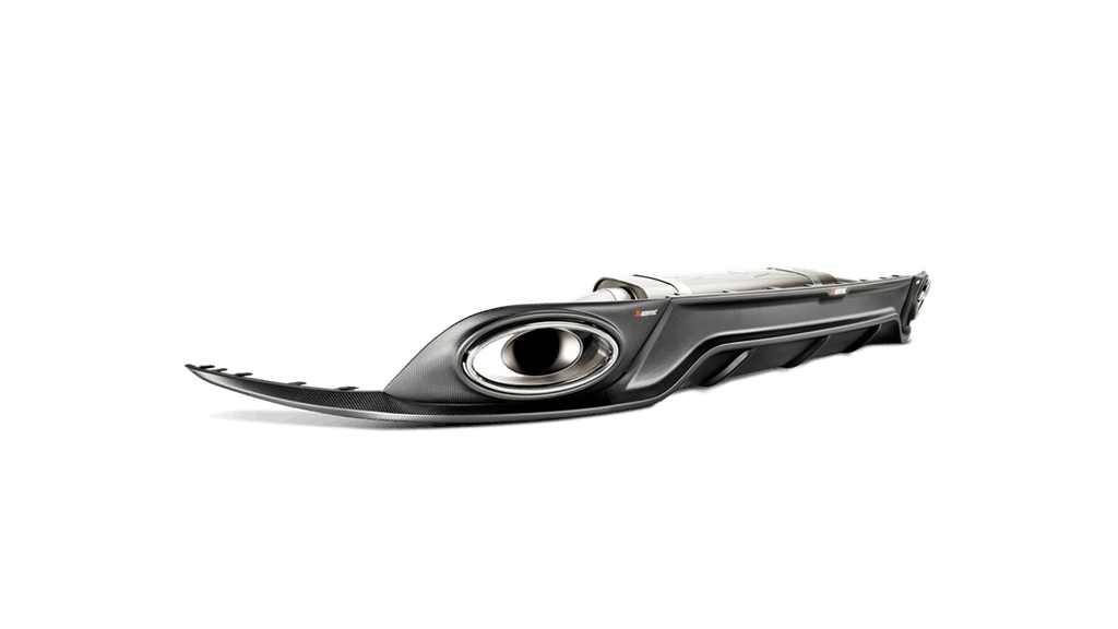 Akrapovic 14-15 Porsche 911 Turbo/Turbo S (991) Slip-On Line (Titanium) w/ Carbon Titanium Tips