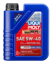 Cargar imagen en el visor de la galería, LIQUI MOLY Diesel High Tech Motor Oil 5W-40 - 1L image 1