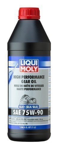 LIQUI MOLY High Performance Gear Oil (GL4+) SAE 75W-90 image 1