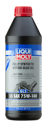 LIQUI MOLY Fully Synthetic Hypoid Gear Oil (GL5) LS SAE 75W-140 - 1L image 2