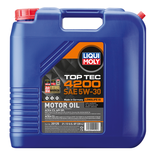 LIQUI MOLY Top Tec 4200 SAE Motor Oil 5W-30 image 3