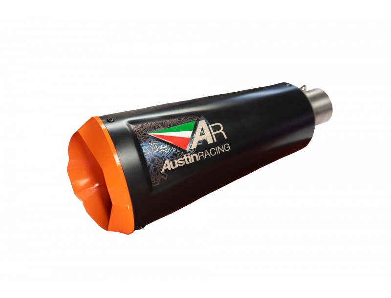 Austin Racing Rok Bagaros special edition muffler for 2020+ KTM Duke 790, 890
