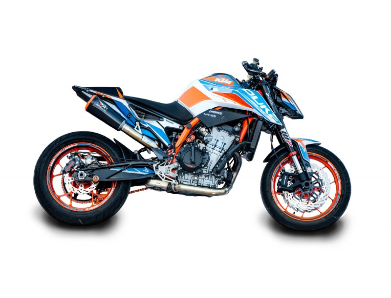 Austin Racing Rok Bagaros special edition muffler for 2020+ KTM Duke 790, 890