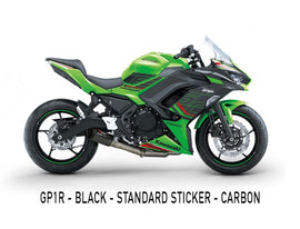 Austin Racing GP1R De-Cat Race Exhaust System for 2017+ Kawasaki Ninja 650, Z650