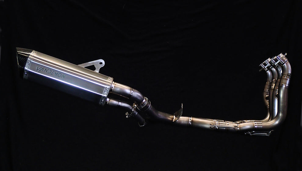 Vandemon Titanium Exhaust System For 2015-19 BMW S1000XR & M1000XR 4