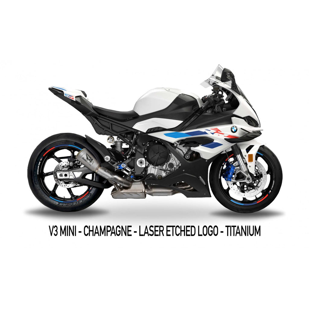 Austin Racing V3 Slip-On for 2020+ BMW S1000R, S1000RR, M1000RR