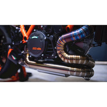 Load image into Gallery viewer, Austin Racing RS2 Full Exhaust with V3 Mini-R slip-on for 2020-24 KTM Superduke 1290 R, RR, Evo