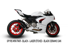 Austin Racing GP1RS Mini De-Cat Race Exhaust System for 2020-24 Ducati Panigale & Streetfighter V2