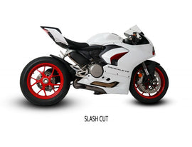 Austin Racing Slashcut De-Cat Race Exhaust System for 2020-24 Ducati Panigale & Streetfighter V2