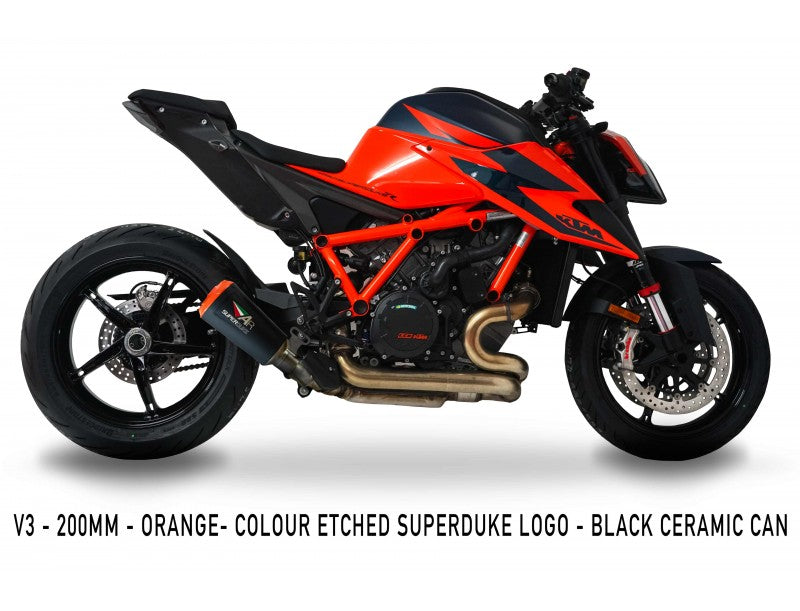 Austin Racing V3 Slip-On for 2020-24 KTM Superduke 1290 R, RR, Evo