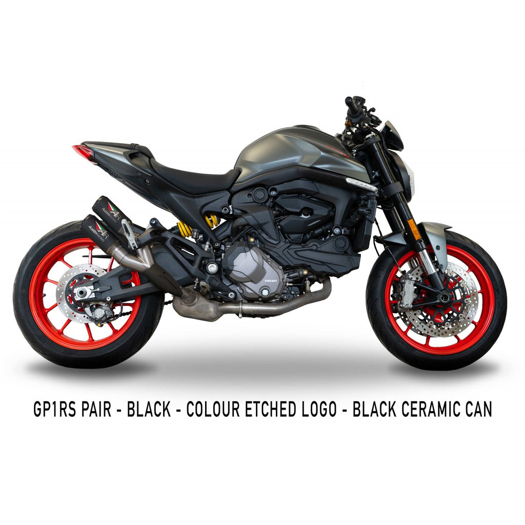 Austin Racing GP1RS Slip On Exhaust System for 2021+ Ducati Monster