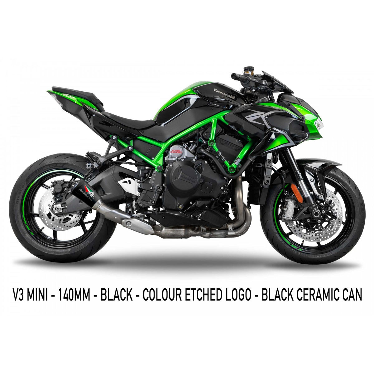 Austin Racing V3 Mini Slip On System for 2020+ Kawasaki Ninja ZH2 ...