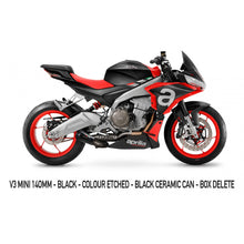 Load image into Gallery viewer, Austin Racing V3 DB Compliant Exhaust for 2021+ Aprilia RS660, Tuono 660