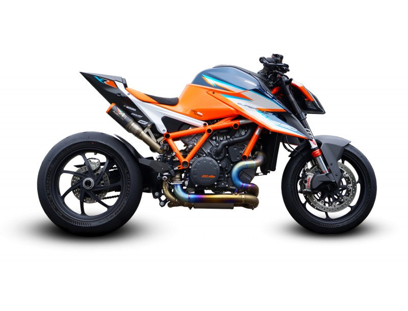 Austin Racing RS22 Full Exhaust with GP1RS slip-on for 2020-24 KTM Superduke 1290 R, RR, Evo