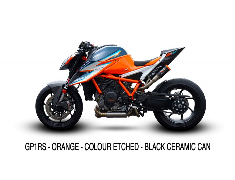 Austin Racing RS22 Full Exhaust with GP1RS slip-on for 2020-24 KTM Superduke 1290 R, RR, Evo