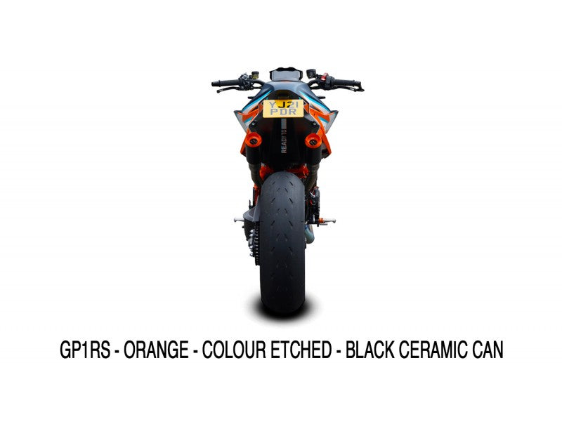 Austin Racing RS22 Full Exhaust with GP1RS slip-on for 2020-24 KTM Superduke 1290 R, RR, Evo