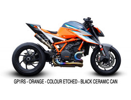 Austin Racing RS22 Full Exhaust with GP1RS slip-on for 2020-24 KTM Superduke 1290 R, RR, Evo