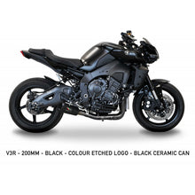 Carica l&#39;immagine nel visualizzatore di Gallery, Austin Racing GP3 Belly Exit De-Cat Race Exhaust Systems with V3/ V3R slip on for 2022+ Yamaha MT-10, SP