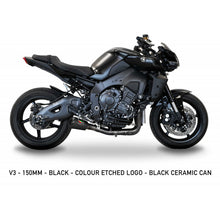 Carica l&#39;immagine nel visualizzatore di Gallery, Austin Racing GP3 Belly Exit De-Cat Race Exhaust Systems with V3/ V3R slip on for 2022+ Yamaha MT-10, SP