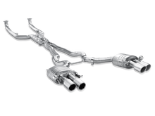 Charger l&#39;image dans la galerie, Akrapovic Evolution Line Cat Back (Titanium) w/ Carbon Tips for 2011-17 BMW M5 (F10)