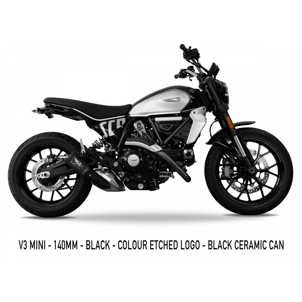 Austin Racing Slip On Exhaust System for 2023+ Ducati Scrambler 803