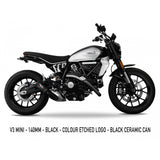 Austin Racing Slip On Exhaust System for 2023+ Ducati Scrambler 803