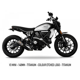 Austin Racing Slip On Exhaust System for 2023+ Ducati Scrambler 803