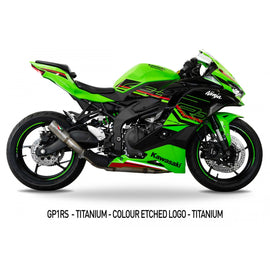 Austin Racing GP1RS Slip On Race Exhaust System for 2023+ Kawasaki Ninja ZX-4R, ZX-4RR