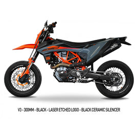 Austin Racing V3 Race Slip On for 2019+ KTM 690 SMC R