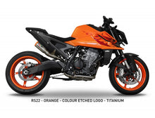 Load image into Gallery viewer, Austin Racing RS22 Underseat Decat Race exhaust for 2023+ KTM Duke 990, R