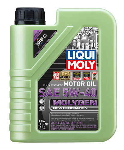 LIQUI MOLY Molygen New Generation Motor Oil SAE 5W-40