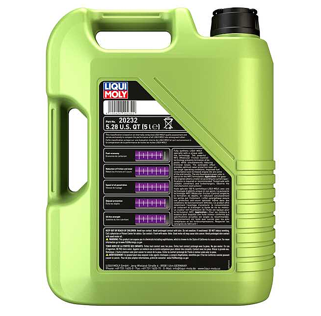 Liqui Moly Molygen New Generation Motor Oil 5W40 for cars