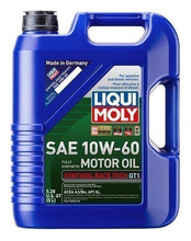 Charger l&#39;image dans la galerie, LIQUI MOLY Synthoil Race Tech GT1 Motor Oil SAE 10W-60