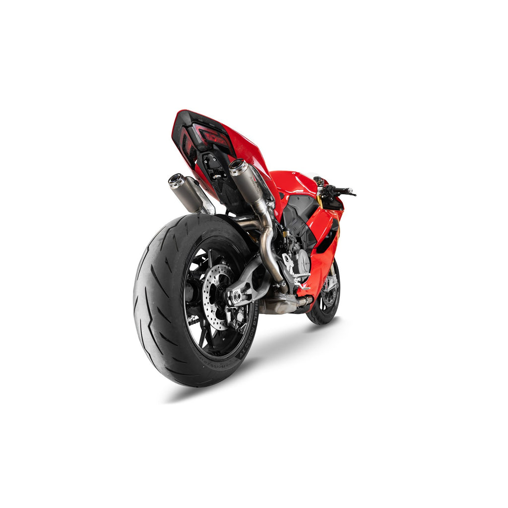 Austin Racing Race RS22 Slip On for 2025+ Ducati Panigale, Streetfighter V2 img1 back