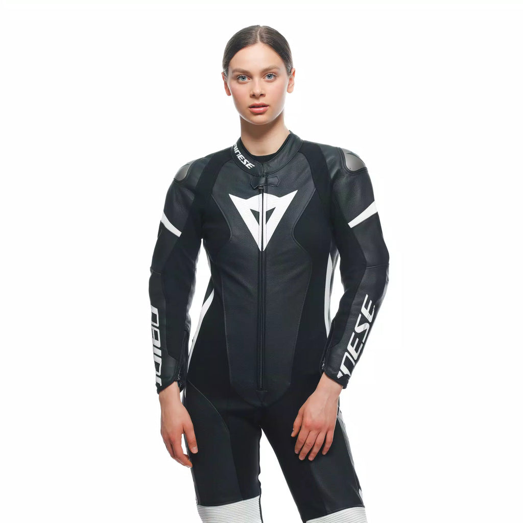 Dainese Grobnik Women's 1-Piece Motorcycle Perforated Leather Suit img bust