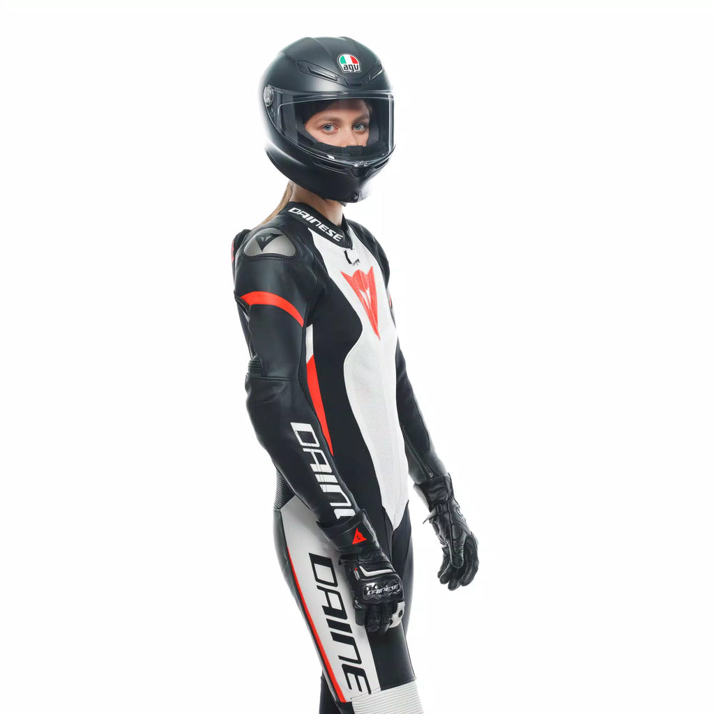 Dainese Grobnik Women's 1-Piece Motorcycle Perforated Leather Suit img3