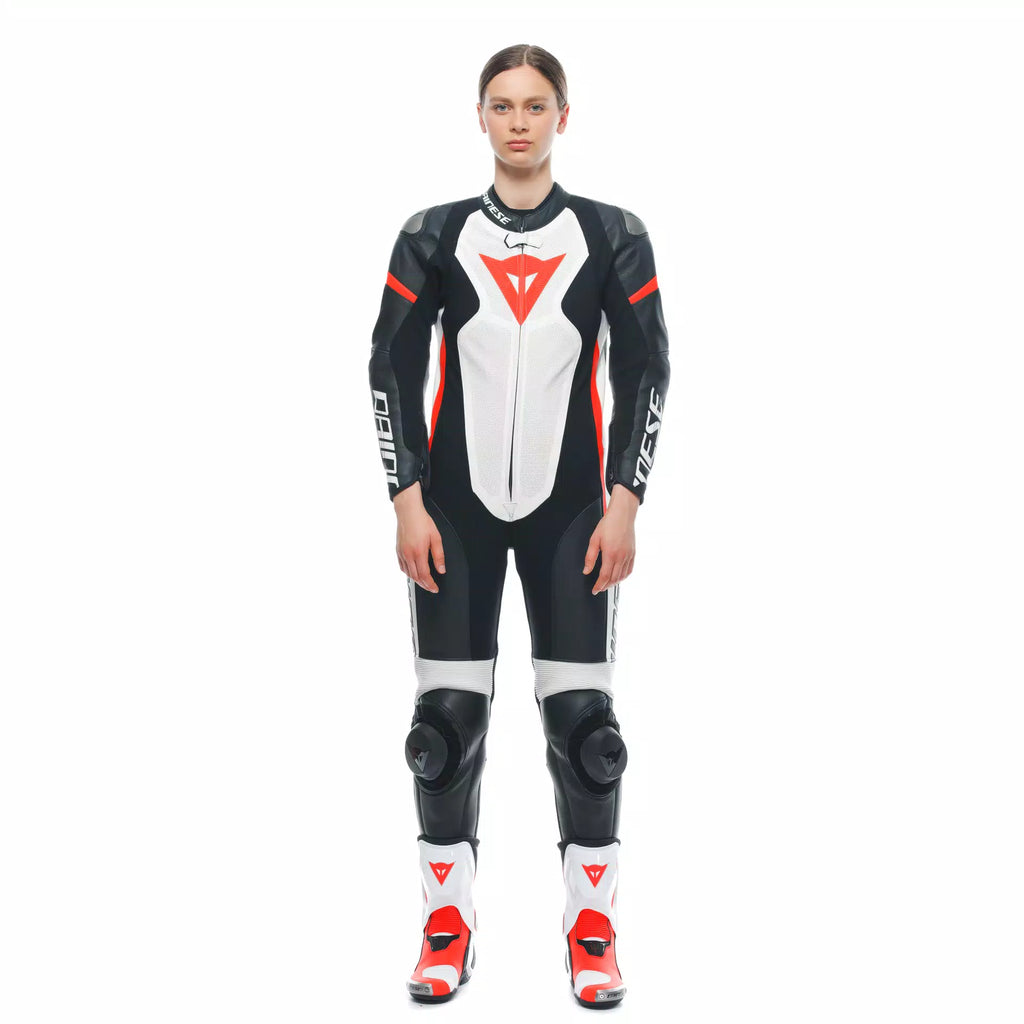 Dainese Grobnik Women's 1-Piece Motorcycle Perforated Leather Suit img4