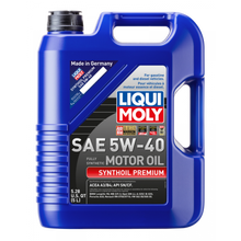 Cargar imagen en el visor de la galería, LIQUI MOLY Synthoil Premium Motor Oil SAE 5W-40 - 5L image 1