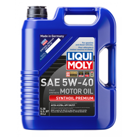LIQUI MOLY Synthoil Premium Motor Oil SAE 5W-40 - 5L image 1