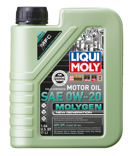 LIQUI MOLY Molygen New Generation 0W-20 image 1
