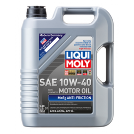 LIQUI MOLY MoS2 Anti-Friction Motor Oil 10W-40 image 2