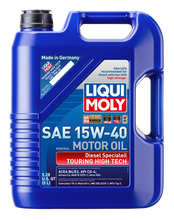 Cargar imagen en el visor de la galería, LIQUI MOLY Touring High Tech Diesel Special Motor Oil 15W-40 - 5L image 1