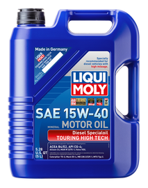LIQUI MOLY Touring High Tech Diesel Special Motor Oil 15W-40 - 5L image 1