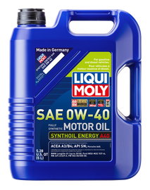 LIQUI MOLY Synthoil Energy A40 Motor Oil SAE 0W-40 - 5L image 1