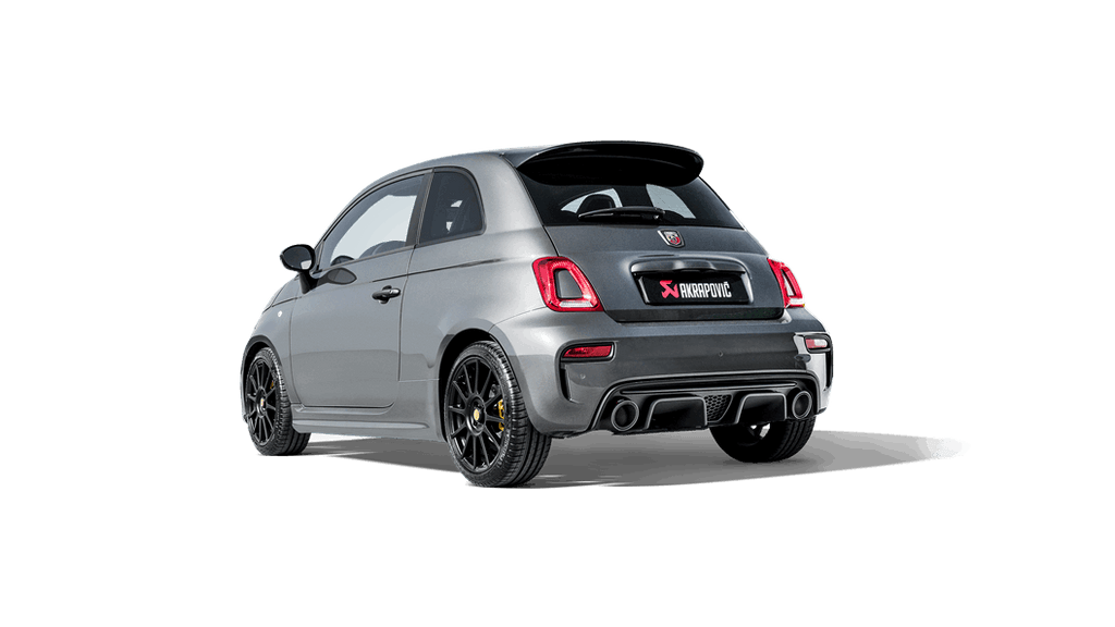Akrapovic Slip-On Line for 2008-20 Fiat Abarth 500/595C/Turismo 1.4L