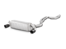 Carica l&#39;immagine nel visualizzatore di Gallery, Akrapovic Evolution Line Cat Back (SS) w/ Carbon Tips and Link Pipe for 2016-20 BMW M140i (F20, F21)