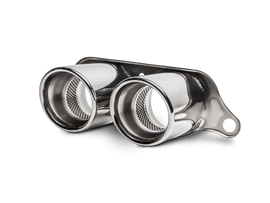 Akrapovic Slip-On Line Titanium Tips for 2014-17 Porsche 911 GT3