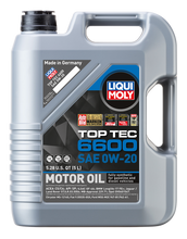 Charger l&#39;image dans la galerie, LIQUI MOLY Top Tec 6600 Motor Oil 0W-20 image 2