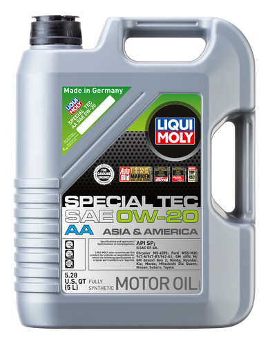 LIQUI MOLY Special Tec AA Motor Oil 0W-20 - 5L image 1